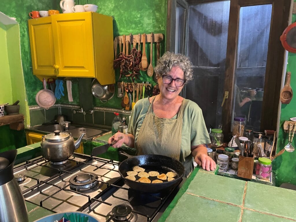 De kok die onze maaltijden maakt