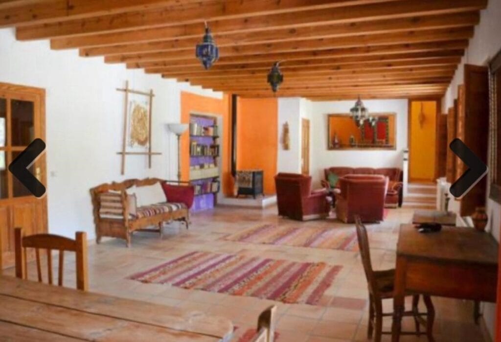 Woonkamer in de vila